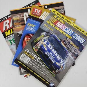 NASCAR Magazine Collection of 4 Reseller / Collector LOT